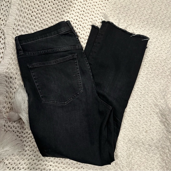 J CREW DEMIN WOMENS 9”BILLIE DEMI BOOT CROP 26 CROP INSEAM 15 1/2 LEG OPENING 31 - Picture 3 of 14
